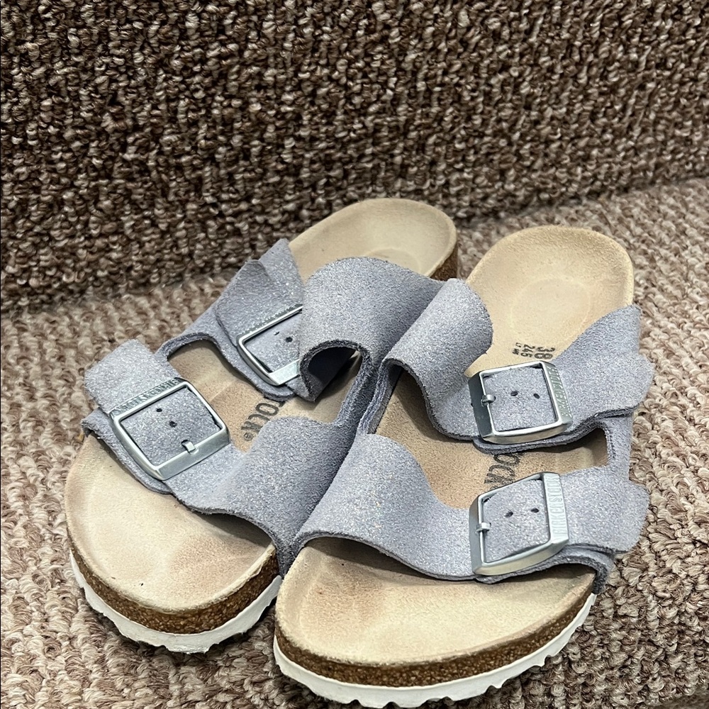 Birkenstock Women's Sandals in Light Gray